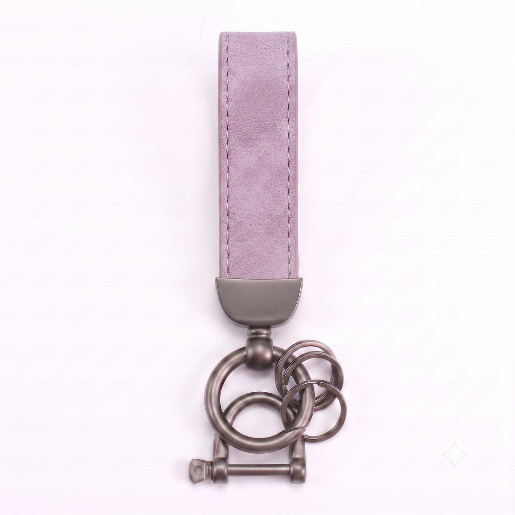 The Heritage Suede Key Ring