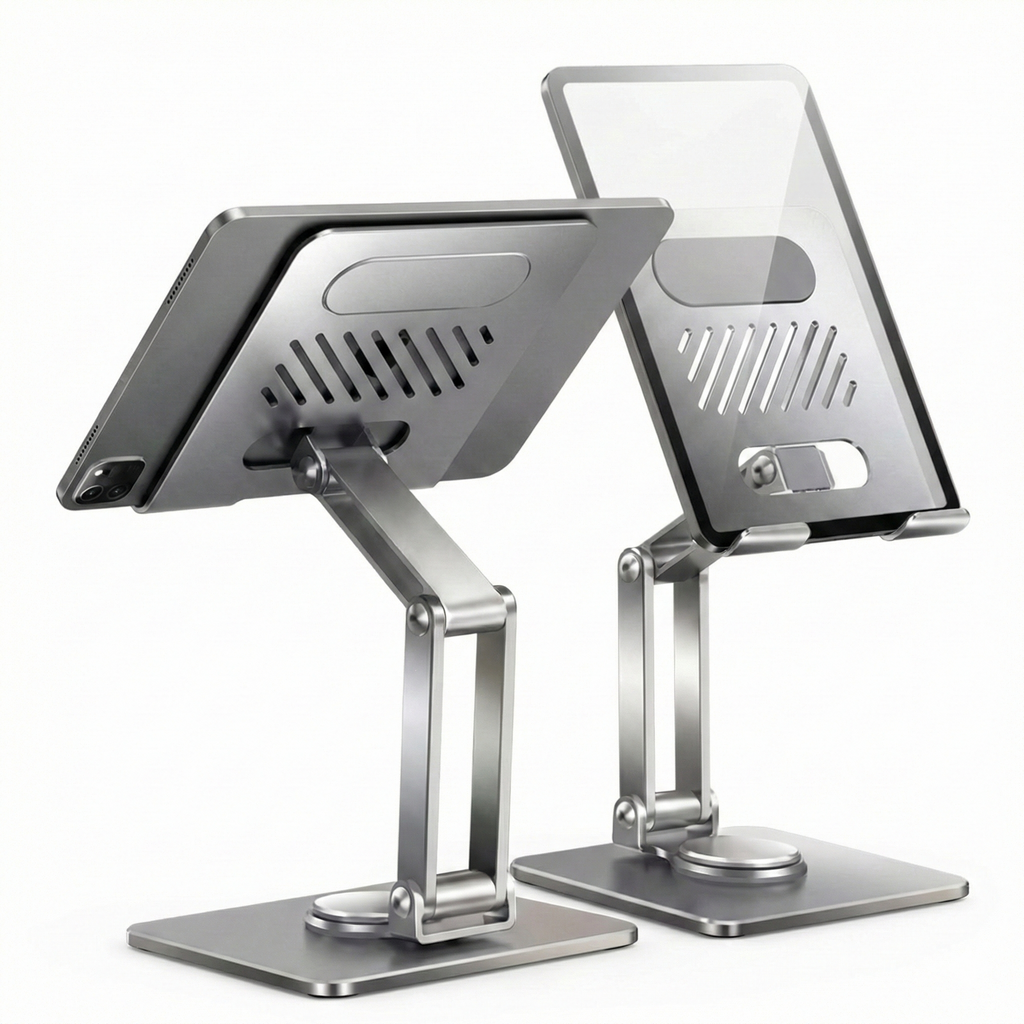 Foldable Aluminum Tablet & Laptop  Stand