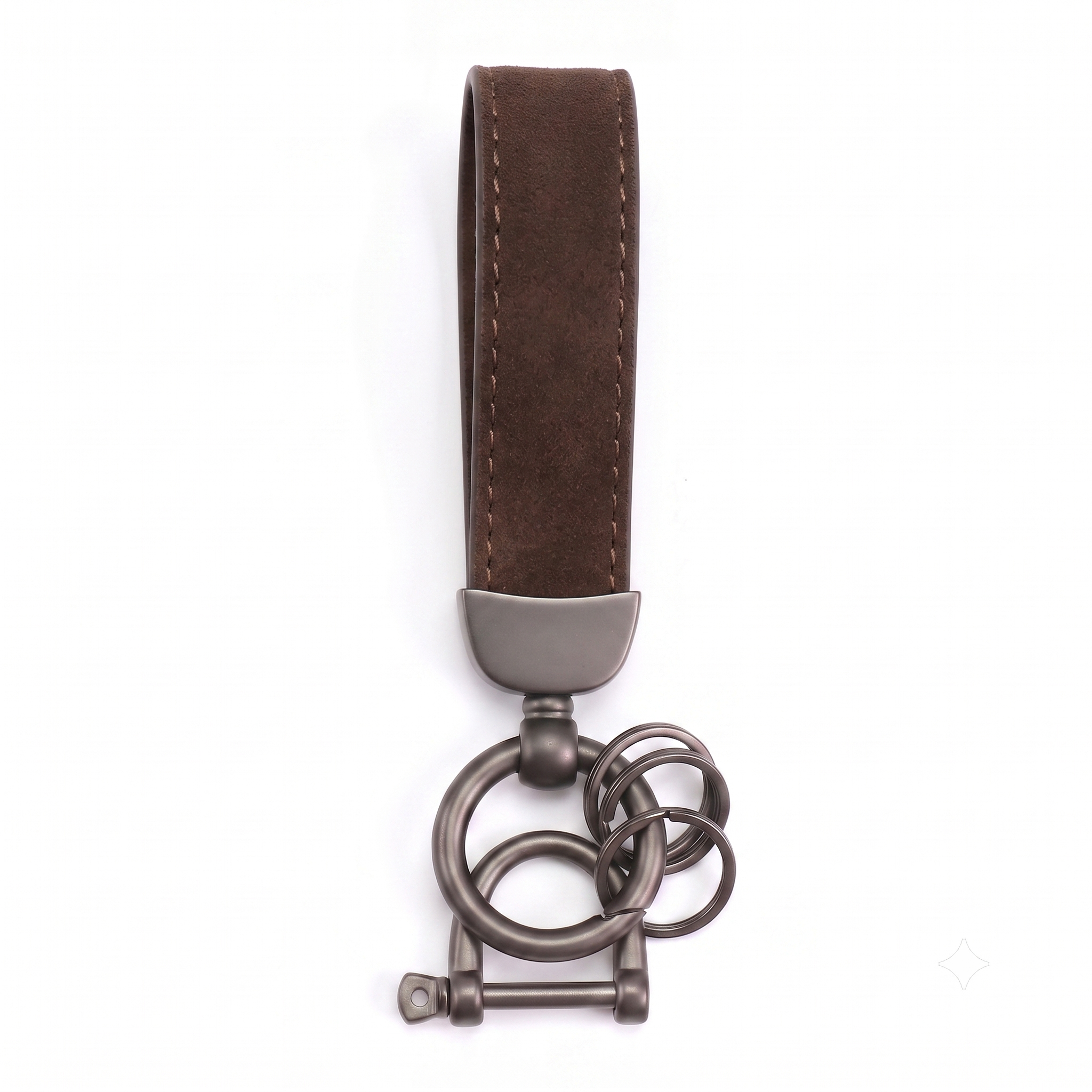 The Heritage Suede Key Ring