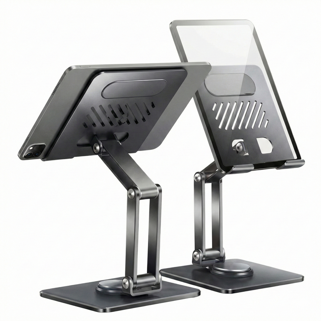 Foldable Aluminum Tablet & Laptop  Stand