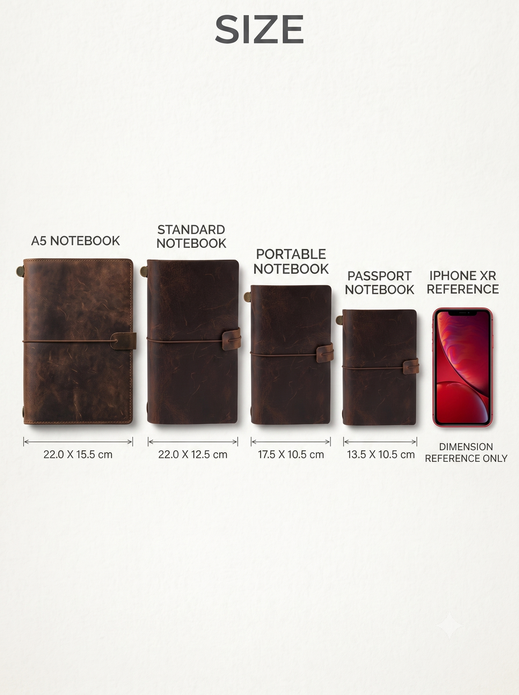 Classic Cowhide Notebook
