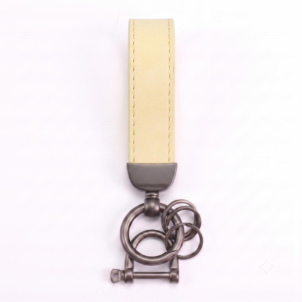 The Heritage Suede Key Ring