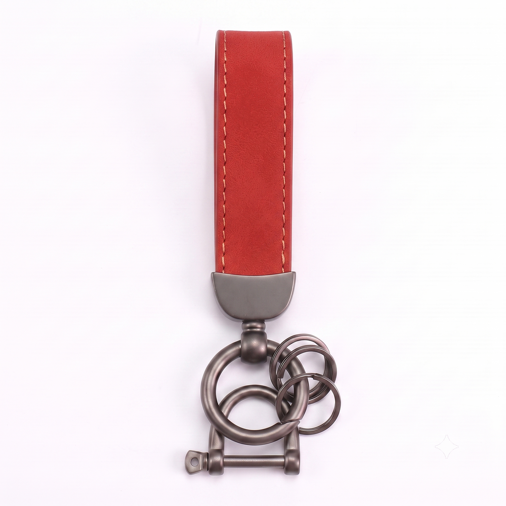 The Heritage Suede Key Ring