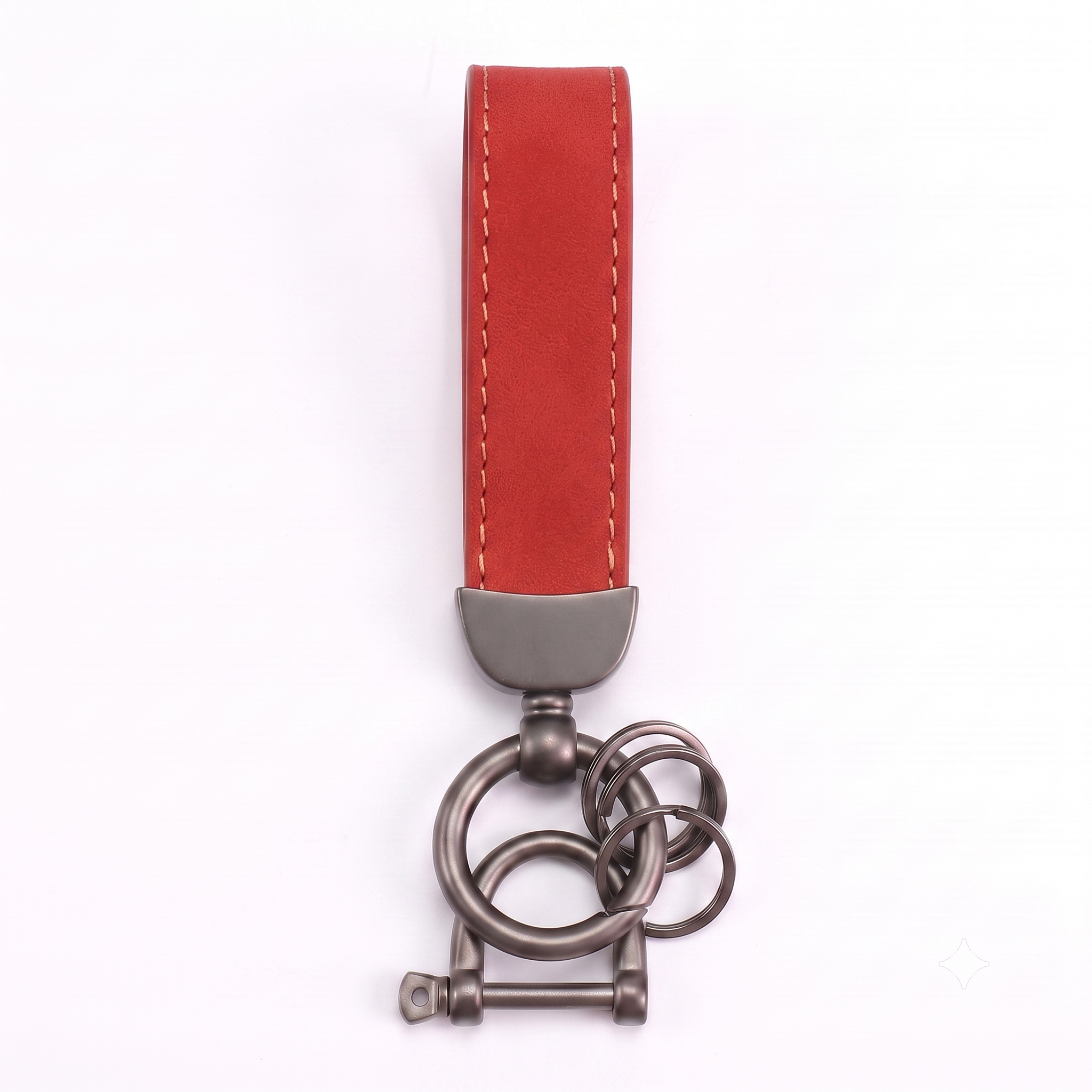 The Heritage Suede Key Ring