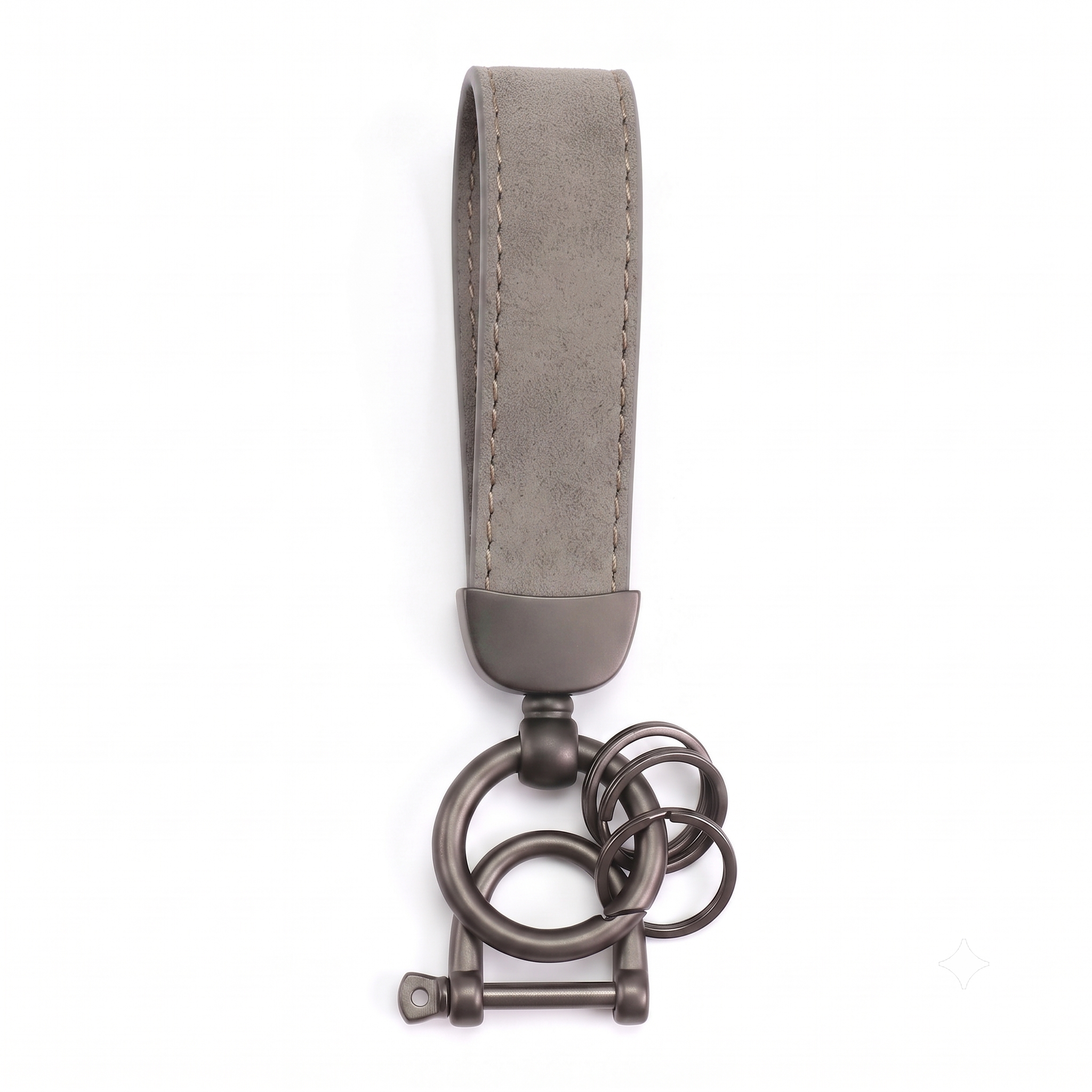 The Heritage Suede Key Ring