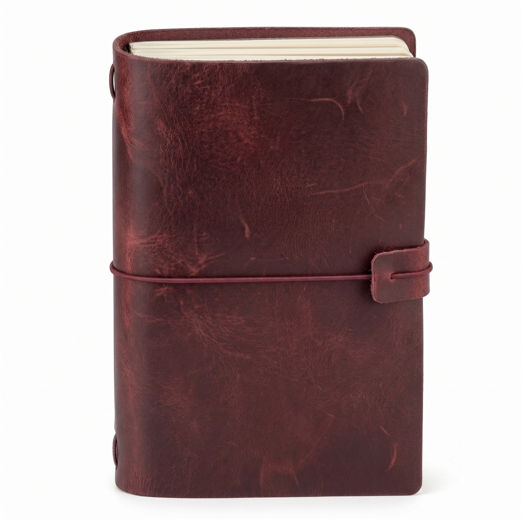 Classic Cowhide Notebook