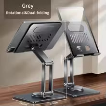Foldable Aluminum Tablet & Laptop  Stand