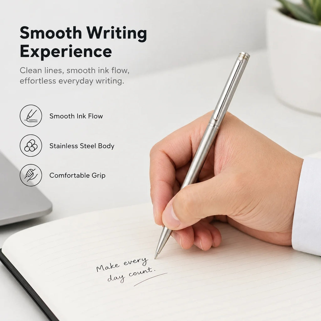 Premium Twist-Action Metal Ballpoint Pen
