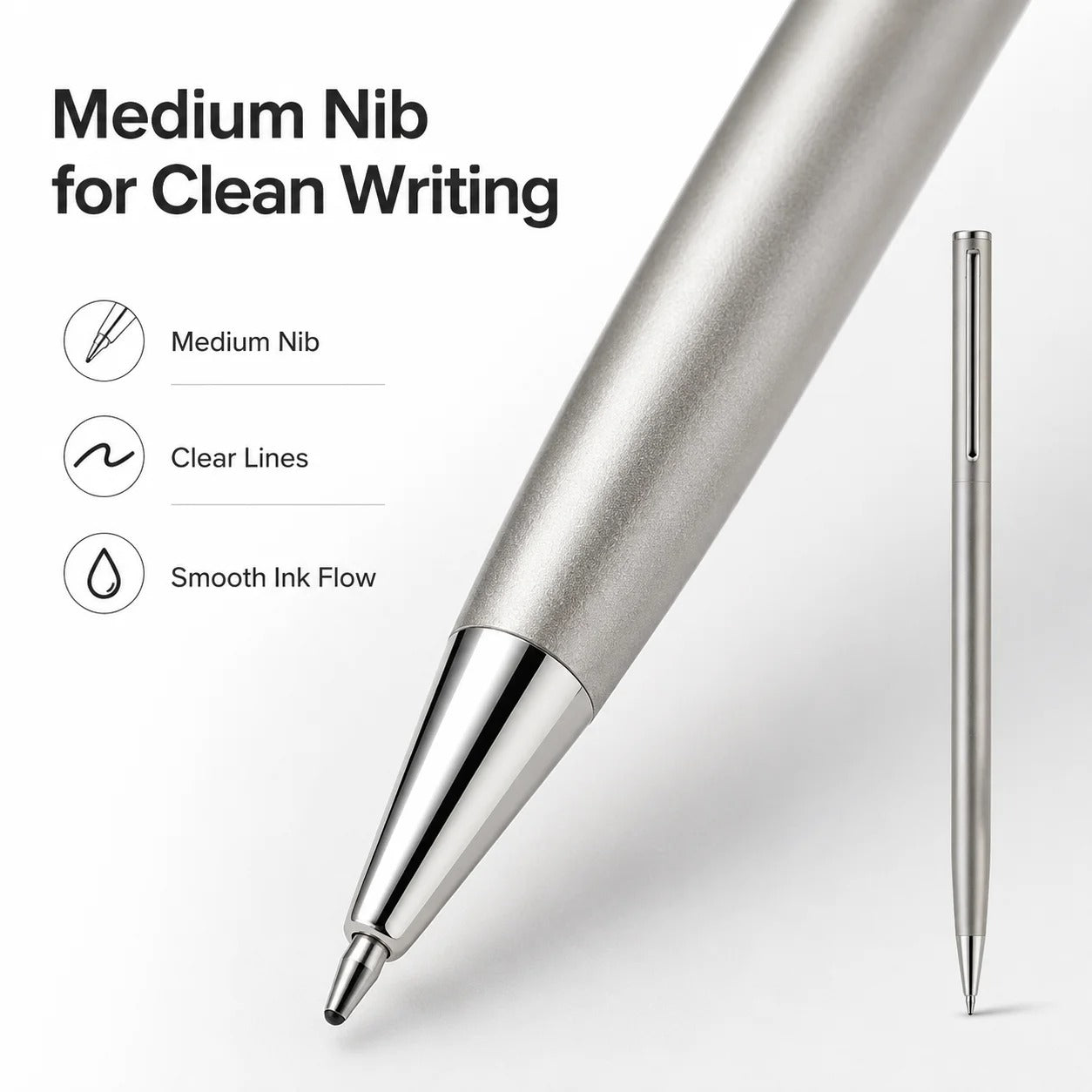 Premium Twist-Action Metal Ballpoint Pen