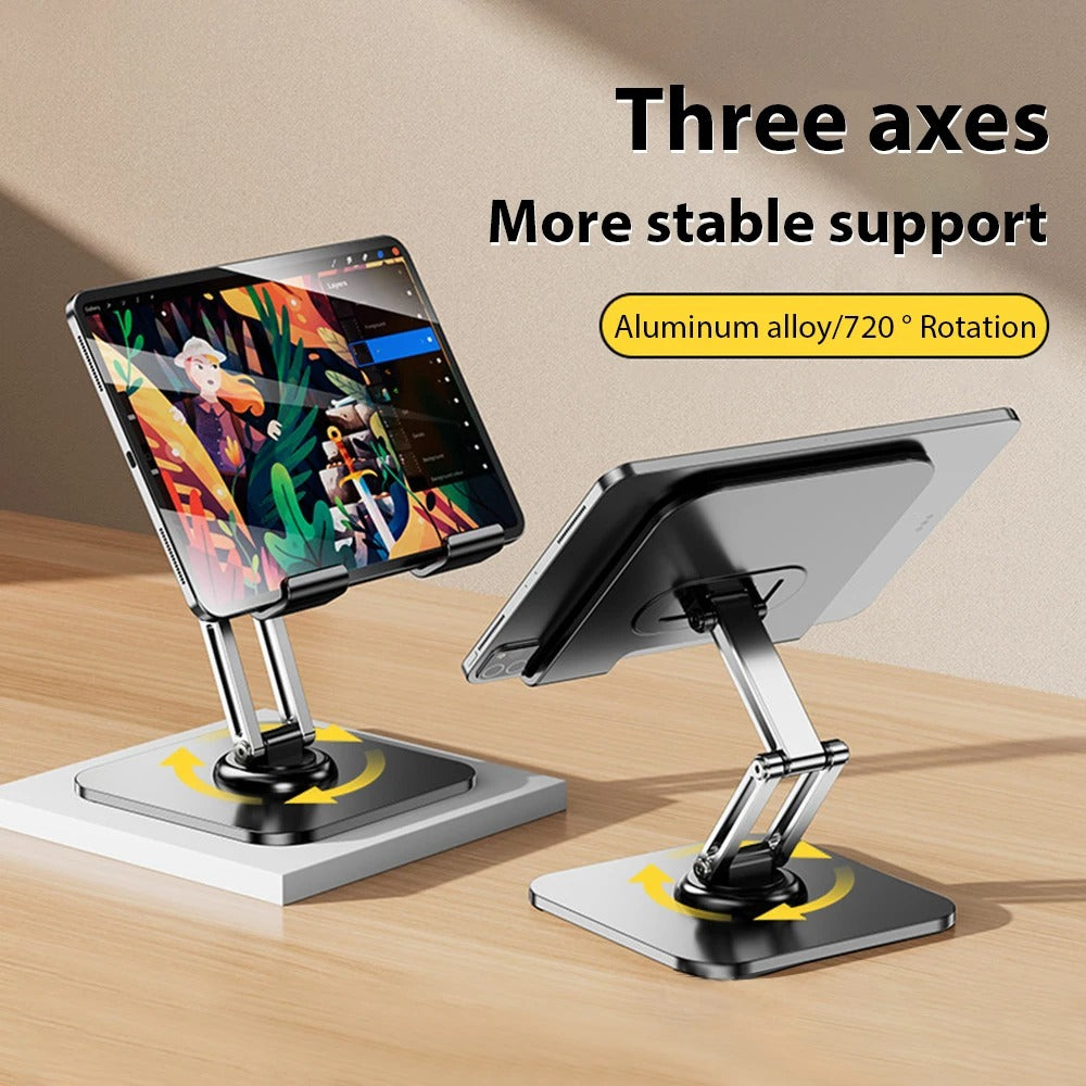 Rotating Aluminum Tablet Stand