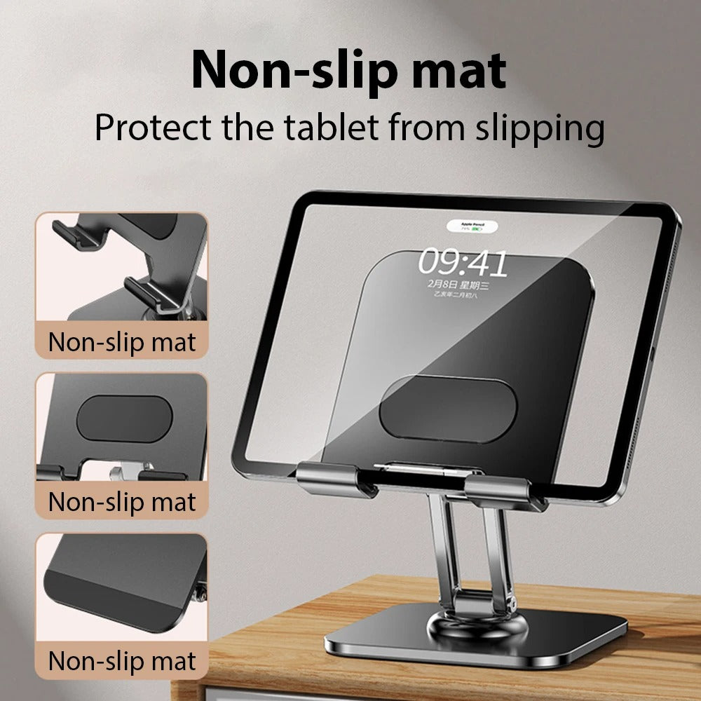 Rotating Aluminum Tablet Stand