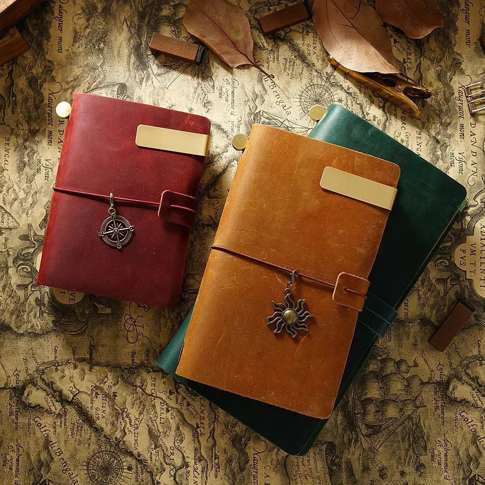 Classic Cowhide Notebook