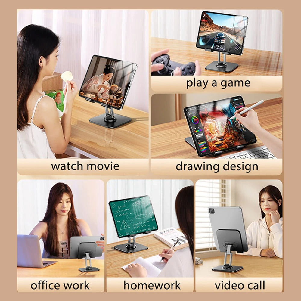 Rotating Aluminum Tablet Stand