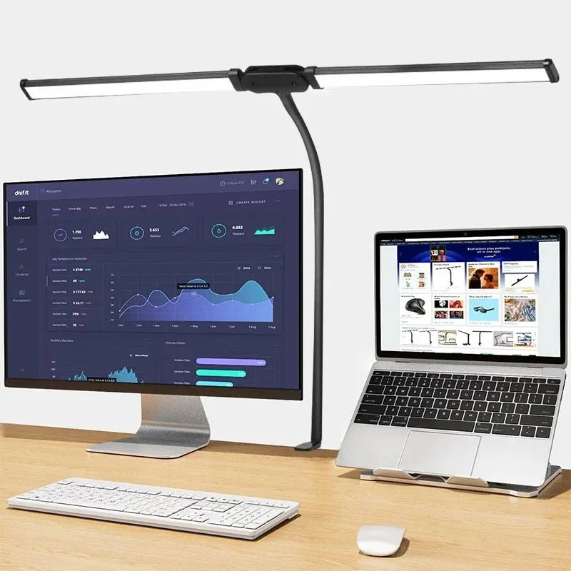 Dual Head LED Desk Lamp